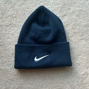 Nike Dark Blue Knit Hat